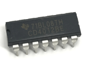Funktionsprinzip des CD4012 Dual 4-Input NAND Gate