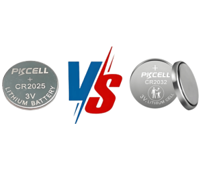Vergleichsanleitung für CR2025- und CR2032-Batterien
