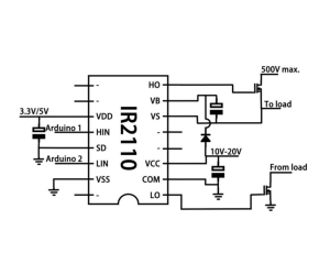 IR2110-basierte Hochfrequenz-Inverter-Entwicklung und -Implementierung