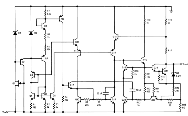 LM7912 Voltage Regulator Circuit Diagram