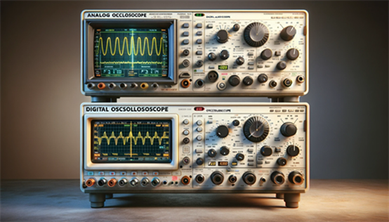 Analog Oscilloscope & Digital Oscilloscope