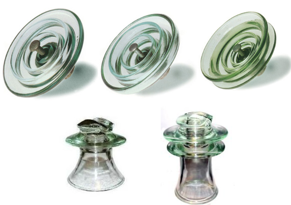 Figure 2. Glass Shackle Insulators
