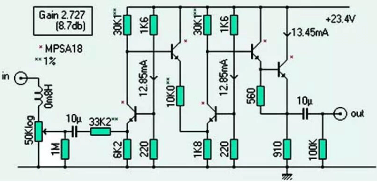 MPSA18 Transistor Working in Circuit