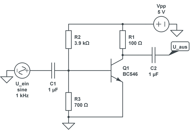 BC546 Transistor Working in Circuit