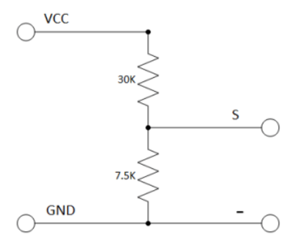 Voltage Sensor Module Schematic Diagram