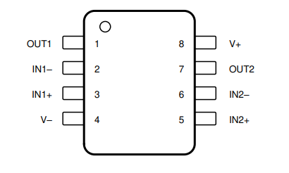 LM358 pinout