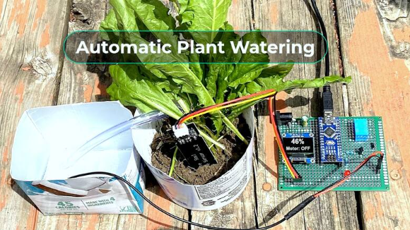 Figure 5. Automated Plant Watering System