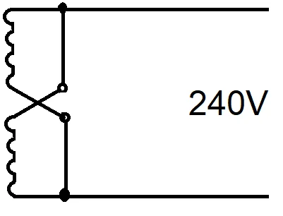 Figure 6. 240V, 2-Wire, Single-Phase