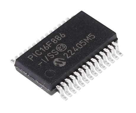 PIC16F886 8-Bit Microcontroller