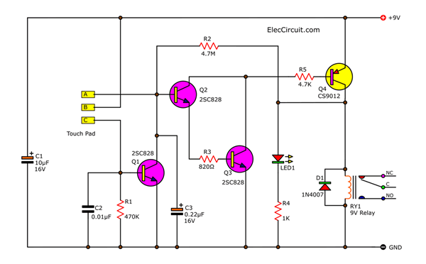 2SC828 Application Circuit