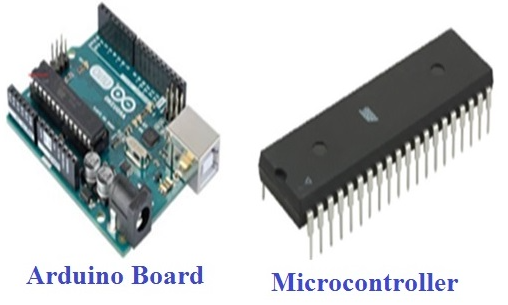 Figure 10. Arduino vs. Microcontroller