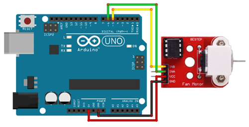 Connect the L9110 Module to a Microcontroller
