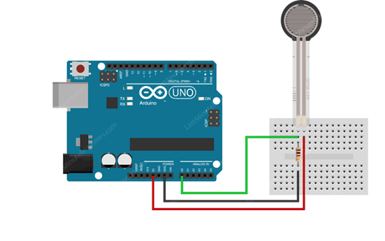 Interfacing FSR400 Force Sensor w/ Arduino