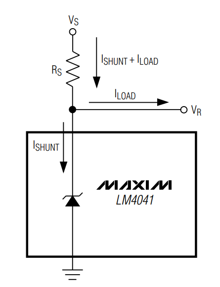 LM4041 Typical Operating Circuit
