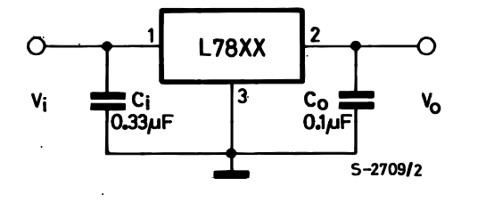 L7809 Voltage Regulator in Circuit