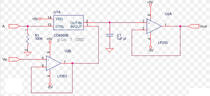 CD4066B Working in Circuit