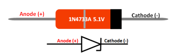 1N4733A Diode Pinout Details