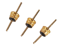 Solder-type feedthrough capacitors