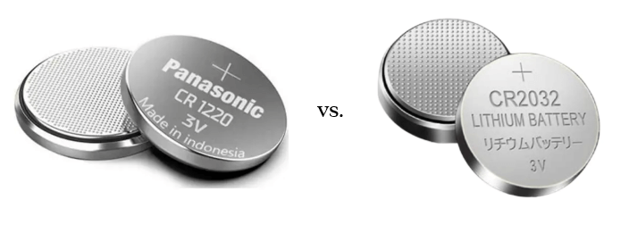 CR1220 vs CR2032