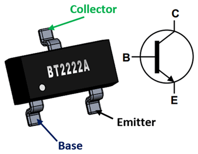 MMBT2222A Pinout Config