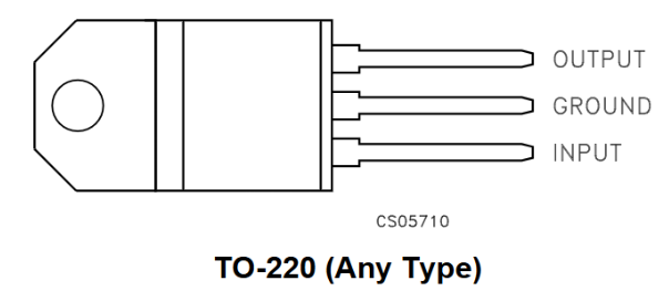 L7805CV Pin Configuration