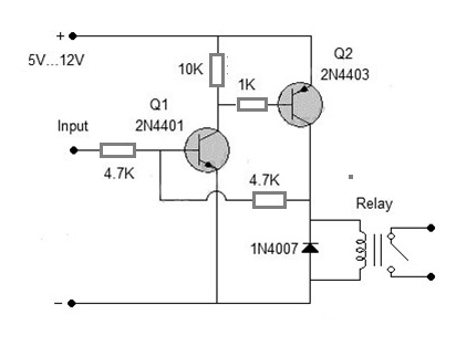 Figure 3. Latching Switch Circuit