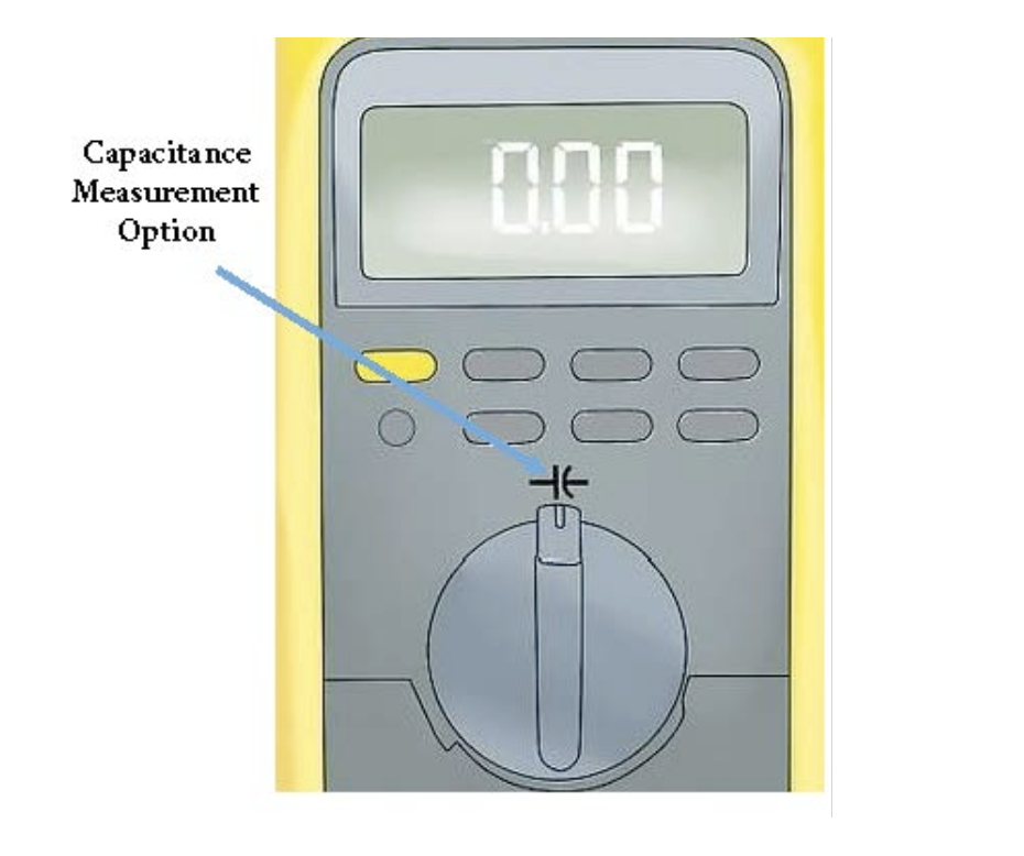 Proper Selector Setting for Capacitance Measurement