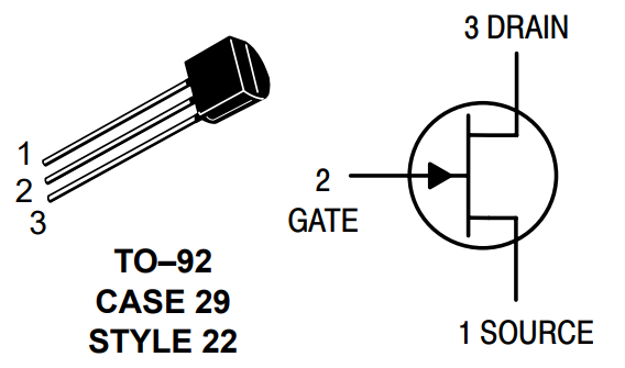 2N3819 JFET Pinout Details