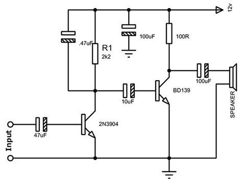 BD139 Working in Circuit