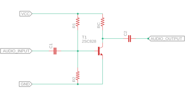 2SC828 Application Circuit