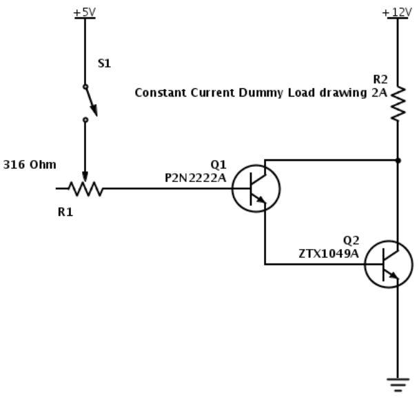 P2N2222A Transistor Working in Circuit