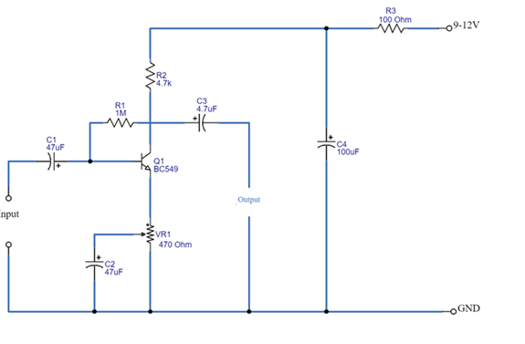 BC549 Working in Circuit
