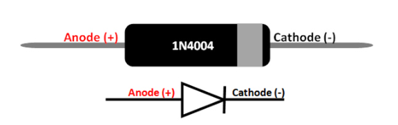 1N4004 Diode Pinout Details