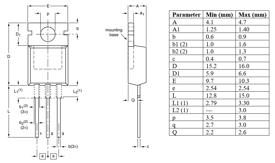 Mechanical Dimensions