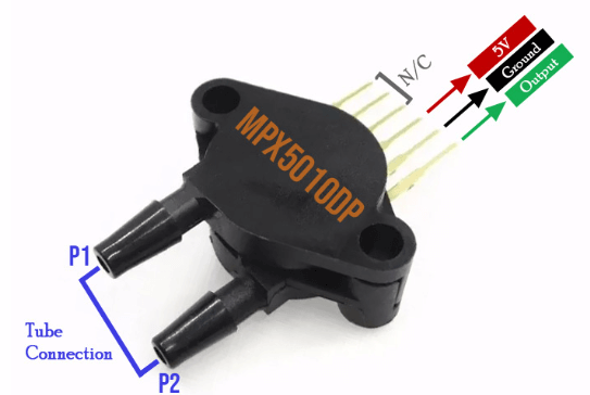 MPX5010DP Pinout Details