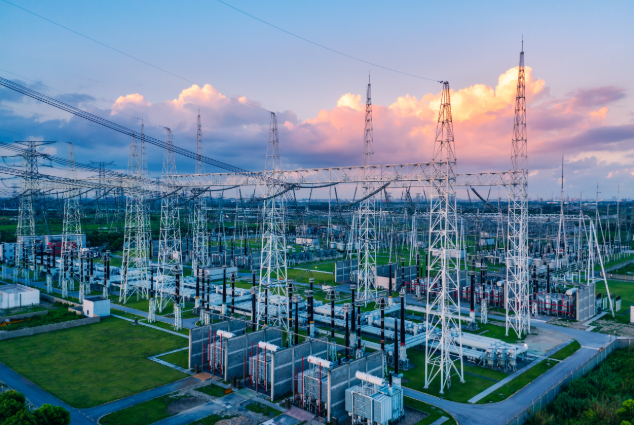 Figure 4. Substations and Power Plants