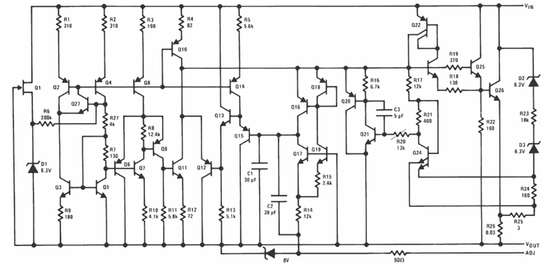 Functional Block Diagram of LM338