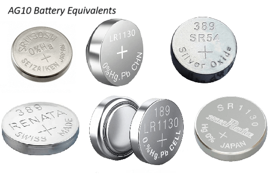 AG10 Battery Equivalents and Replacement