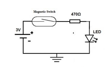 Figure 6. Magnetic Switch Circuit