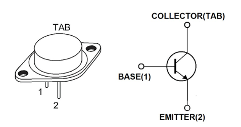 2N3055 Transistor Pinout Details