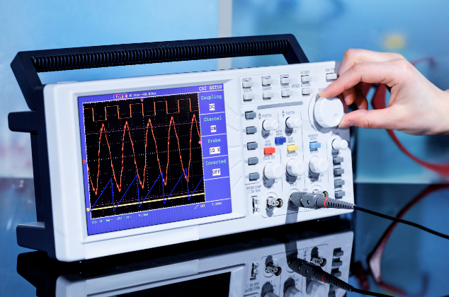 Figure 9. Oscilloscope