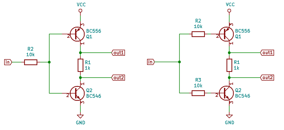 BC556 Transistor Working in Circuit