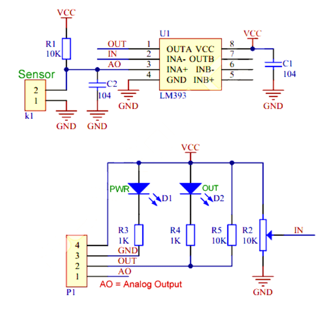 SW-420 Module Board Schematic