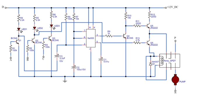 BC546 Transistor Working in Circuit