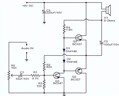 BC327 Transistor Application Circuit